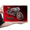 Retro Motorcycle Tin Sign Man Cave Garage Decor 20x30 Cm Metal Poster