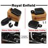 Royal Enfield Super Meteor 650 "Black Deluxe Rider & Pillion Footpegs"