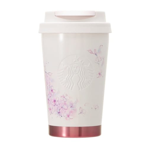 Starbucks SAKURA2025 Stainless Steel TOGO Logo Tumbler, Beige, 355ml, Coffee Tumbler, Starbucks, Sparkly, Cute, Stylish, Birthday Gift, Water Bottle