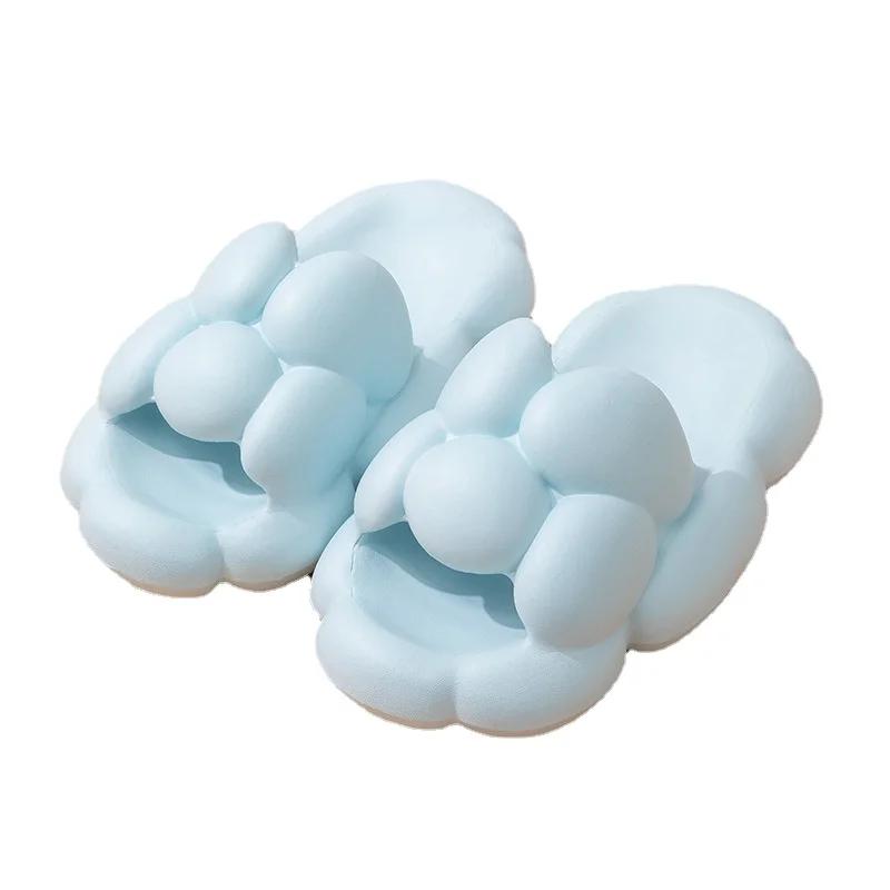 Ladies Platform Slippers Home Fashion Flip Flops Summer Shoes 2025 New Cloud Slipper Women Slides Comfort Beach Shoes Footwear