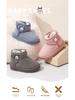 Babu Dou 2025 Winter Children's Snow Boots - Warm Velvet-Lined for Boys & Girls
