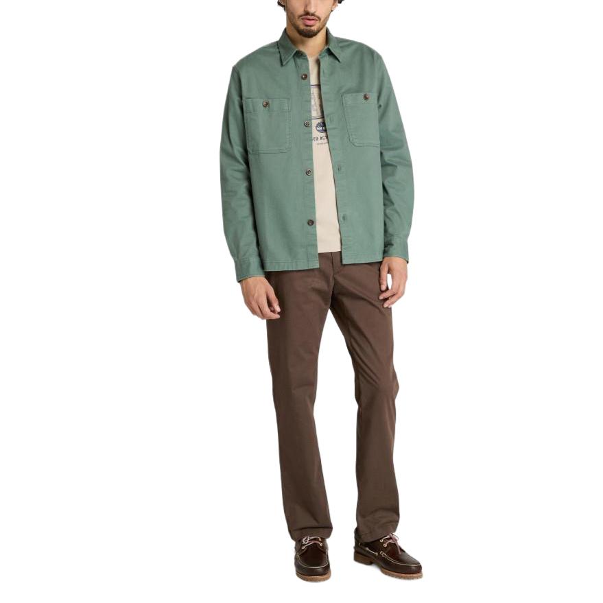 Timberland Simple Comfortable Stylish Solid Color Long Sleeve Jacket Men Jackets TB0A44W53921