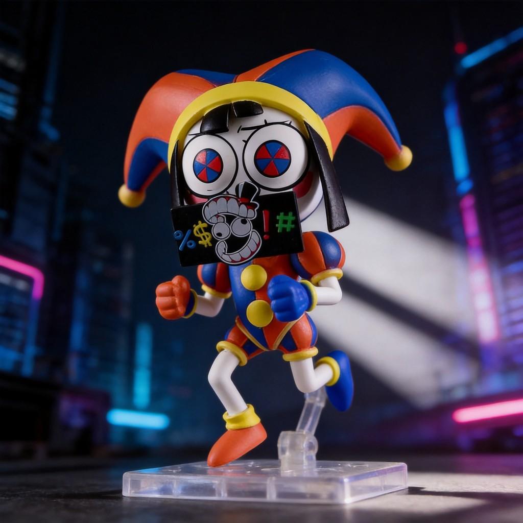 The Amazing Digital Circus Pomni Collectible Action Figure With Movable Joints For Kids And Fans