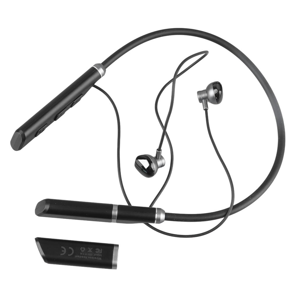 Neckband Bluetooth Headphones Noise Cancelling Strong Bass Stereo Sweatproof Wireless Sports