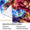 Dragon Ball Wall Tapestry Aesthetic Wall Hanging Printed Fabric Blanket Decorative Tapestries For Bedroom Living Room Home Decor