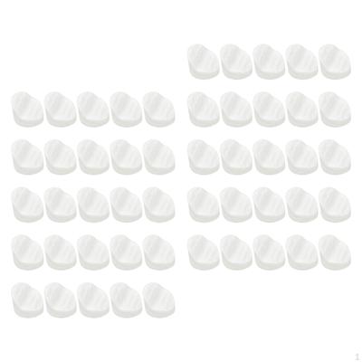 50Pcs Door Frame Plugs Diameter 0.8x0.6cm Classic Multipurpose Replacement Round Screw Hole