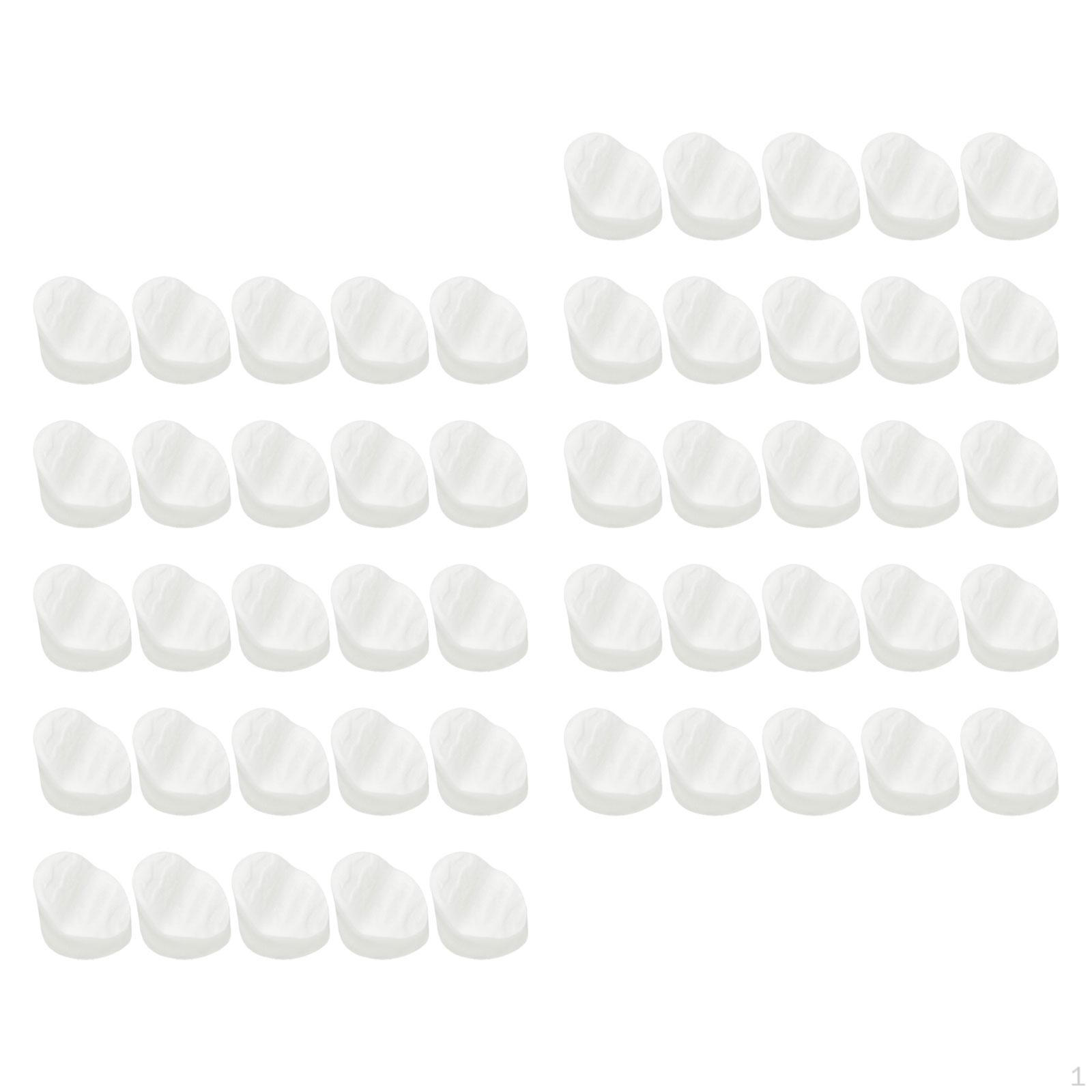 

50Pcs Door Frame Plugs Diameter 0.8x0.6cm Classic Multipurpose Replacement Round Screw Hole