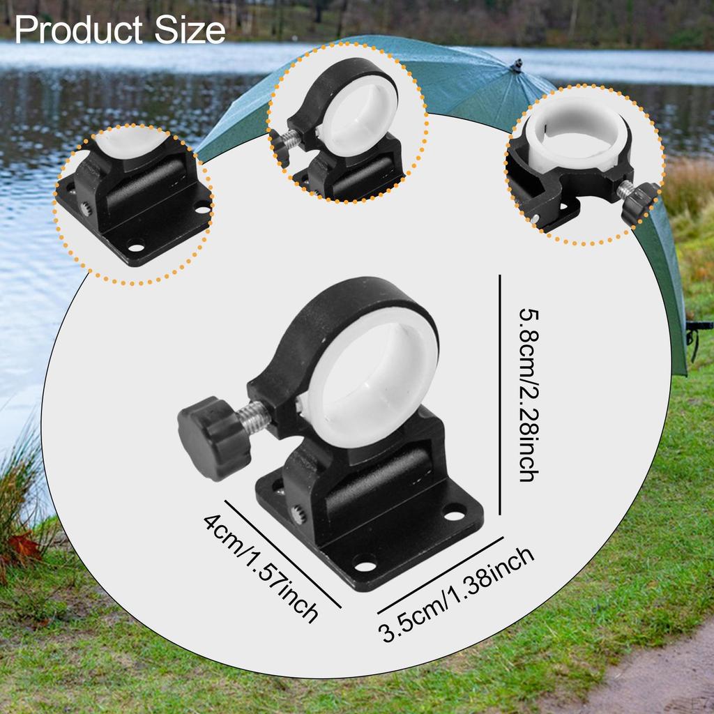 2 Pieces Foldable Ing Umbrella Holder Accessory Box Fixing Bracket