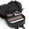 Sleek Black Sling Bag Men's Waterproof Crossbody Chest Bag for Casual Travel & Daily Use