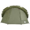 Vidaxl Fishing Tent, 5-Person, Olive, Waterproof