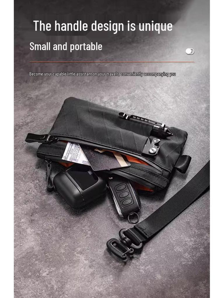 In-Stock Multifunctional Anti-Theft RFID Passport Wallet & Card Holder with Men's Key Case Storage.
