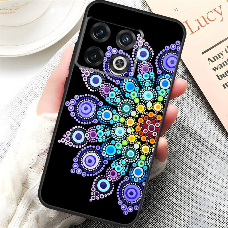 

Elegant Mandala Floral Design Cover For OnePlus 15 13 13R 13T 12 12R 10T 11 10 Pro OnePlus Nord 5 CE 4 3 Lite N20 N30 Case OnePlus Nord CE4