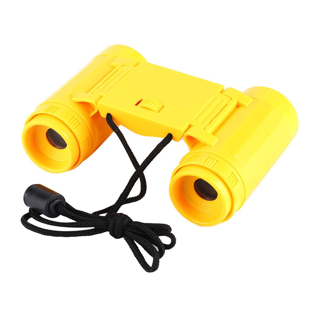 Foldable Outdoor Birding Binocular Children Telescope Set Child Kid Toy Gift Red