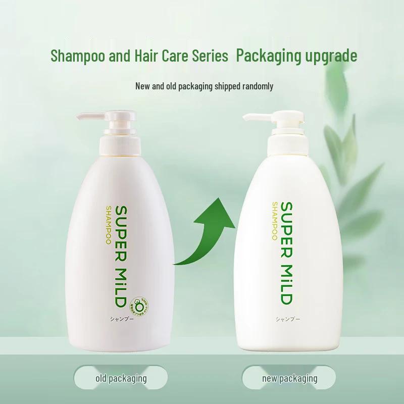 SUPER MiLD Green Field Aroma Refreshing & Volumizing Shampoo Twin Pack