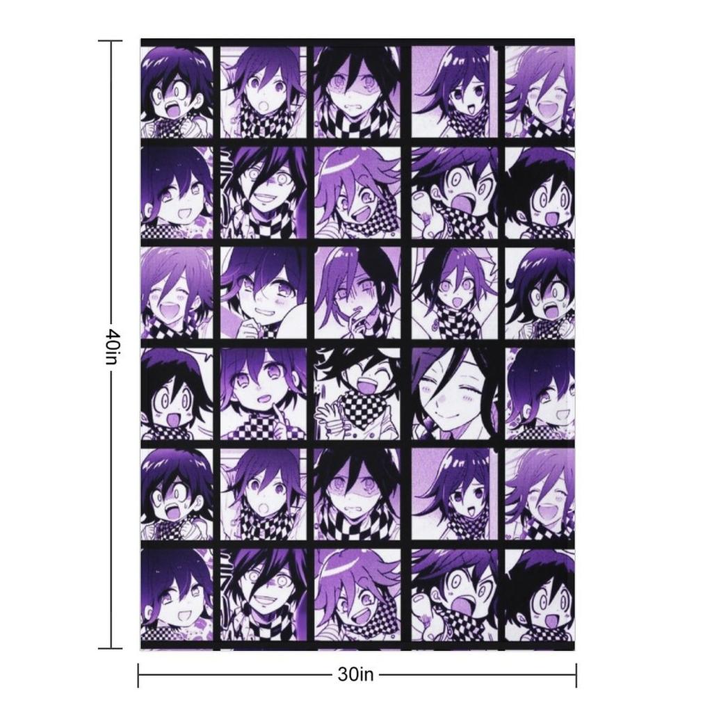 Kokichi Manga Collection (Colored) Throw Blanket Large Blankets For Sofas Camping Cute Blankets