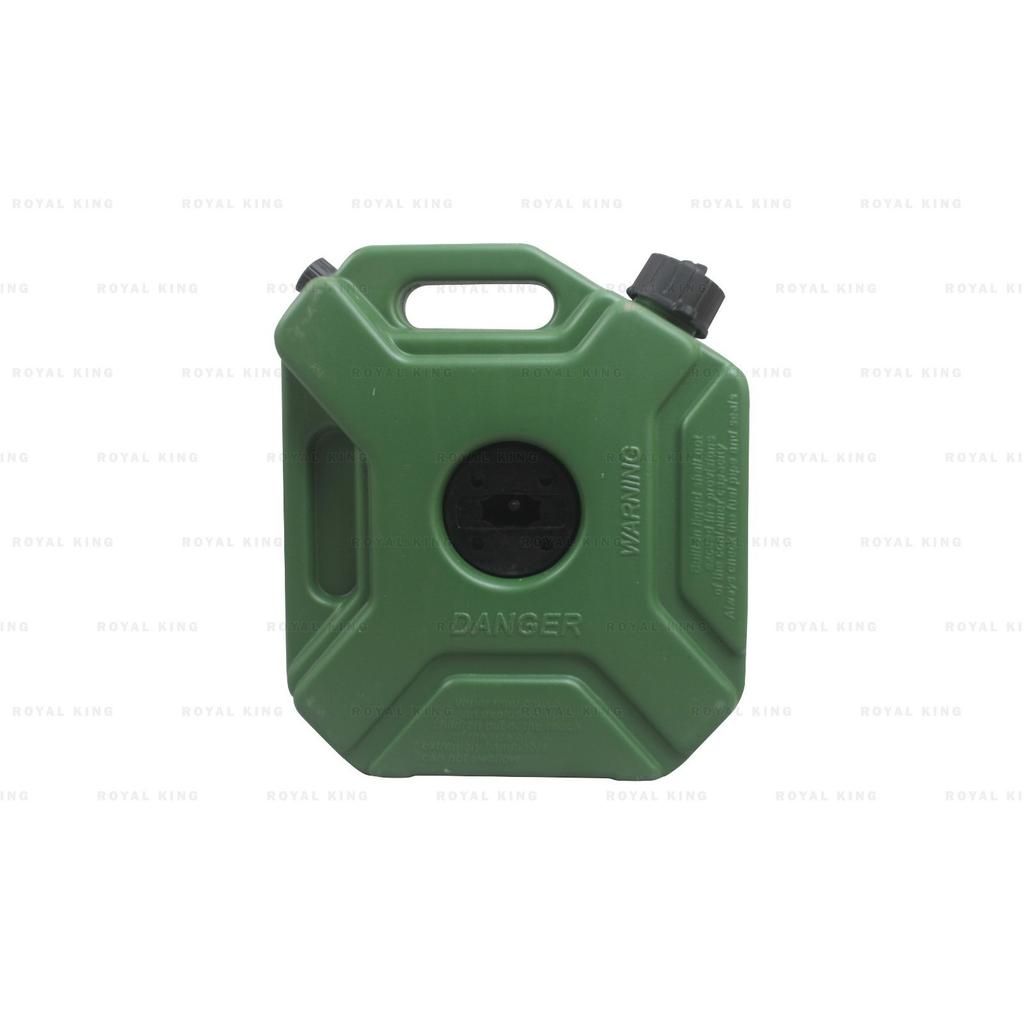 Green Jerry Can Pair "With Mount Fit For Royal Enfield Himalayan 411 BS6"