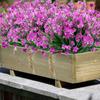 10 Bundles Artificial Flowers UV Resistant Faux Outdoor Plastic Greenery Shrubs Plants Home Garden Decor