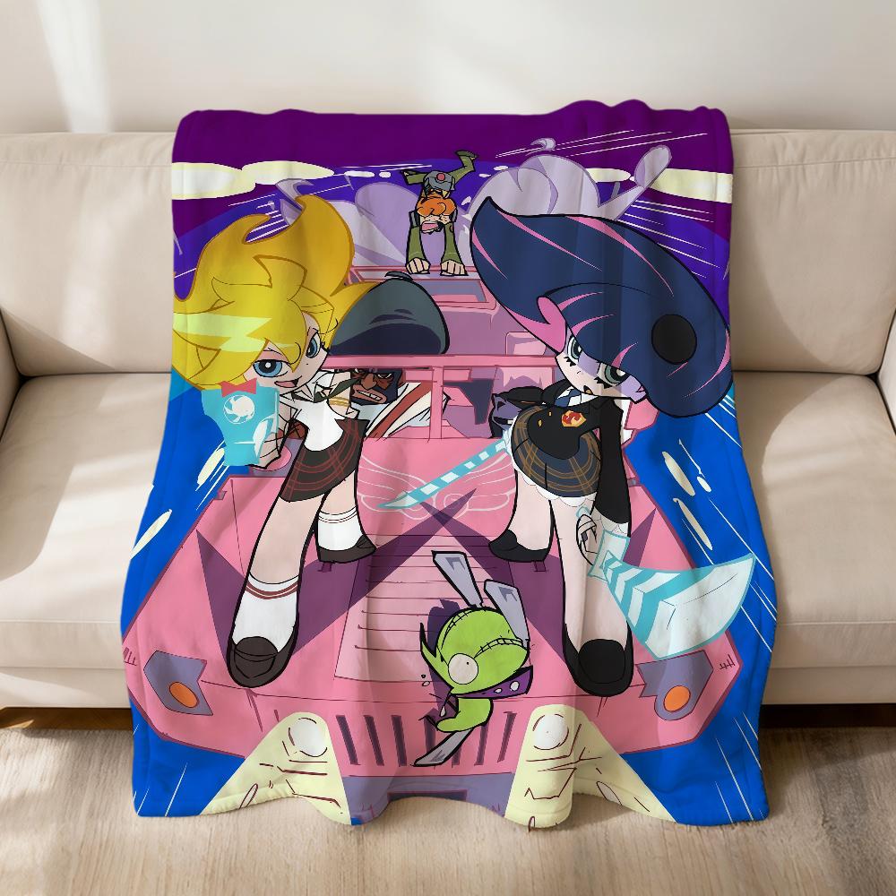 cartoon New p-Panty Stocking with g-Garterbelt Flannel soft warm plush blanket sofa living room pet hogar bed home Car portable