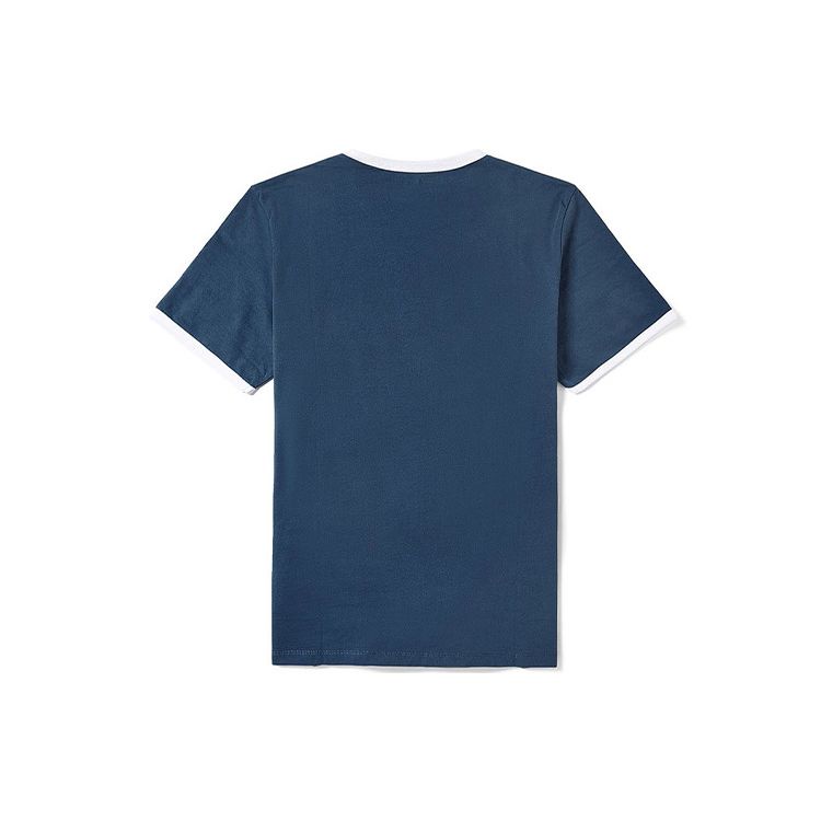 Timberland Casual Round Neck Printed Pullover Short Sleeve T-Shirt Men Tops Deep-Sapphire-Blue A2B86433