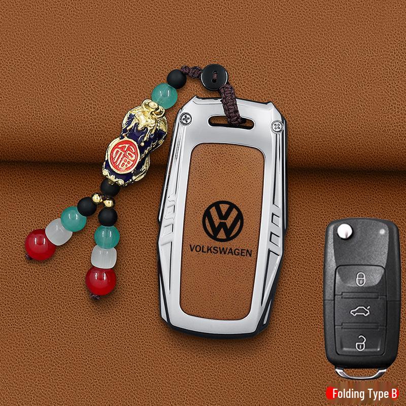 Protective Key Shell for Volkswagen Tharu, Polo, and Touran 2025 Models