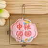 Mooncake Shape Plush Mooncake Pendant Plush Cartoon Pendant Charm  Bag Charms