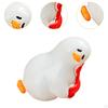 Animal Sculpture Duck Statue Birthday Gift Decorative Ornament Resin Figurine for Indoor Desk