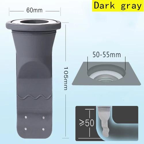 Silicone Core Sewer Pipe Round Inner Core Kitchen Toilet Floor Bathroom Sink Drain Deodorant Anti-odor Back Flow Filter Strainer
