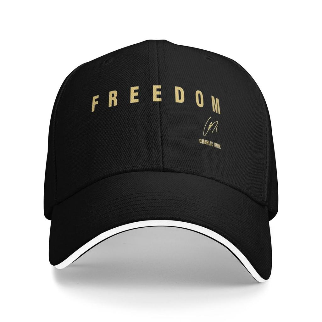 Charlie Kirk Freedom Baseball Caps Snapback Baseball Hats Breathable Casual Casquette Outdoor for Men And Women