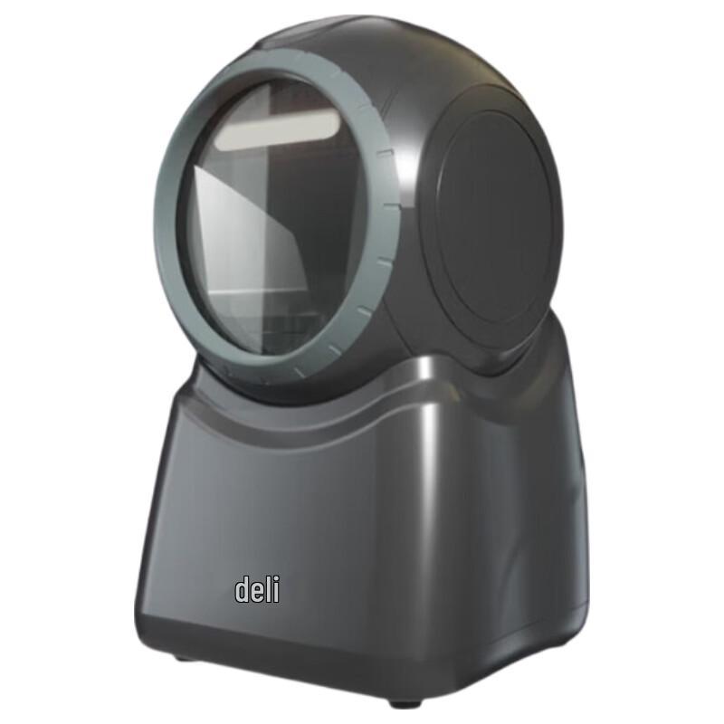 Deli 14965 Wired 1D 2D Barcode Scanner
