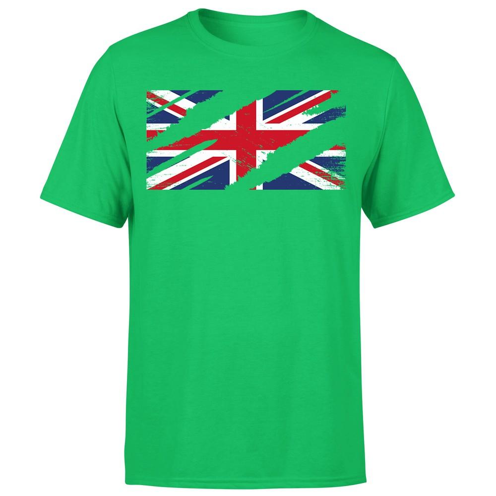 Torn Union Jack Flag TShirt Funny Country British Football Unisexs T ShirtOrP1A