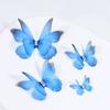 50Pcs Double Layer Butterfly Appliques Translucent Clothes Sewing Patch  Garment Design Materials