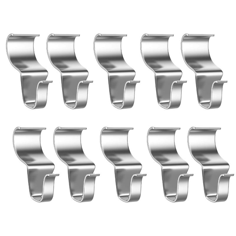 

Versatile Hook for Vinyls Siding Outdoor Decors Siding Hook Clip set Invisible Siding Hook Simple Installation for Home 1 серебряный