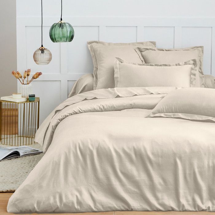 Duvet Cover 260 X 240 Cm "Premium" for Double King Size Bed - Premium Sand