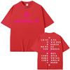 Rapper Dellafuente Double Sided Graphic Tee Shirt Harajuku Fashion Hip Hop Street Tshirts Men Women Comfort Pure Cotton T Shirt