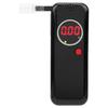 Alcooltest digital Afișaj LCD Alcoolmetru Analizor Alcoolemie Instrument de Testare cu Tub de Suflat W Negru