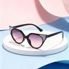 2026 New Children's  Fine Glitter Cat-Eye Frame Cute Baby Candy-Colored Outdoor Sunshade Sunglasses