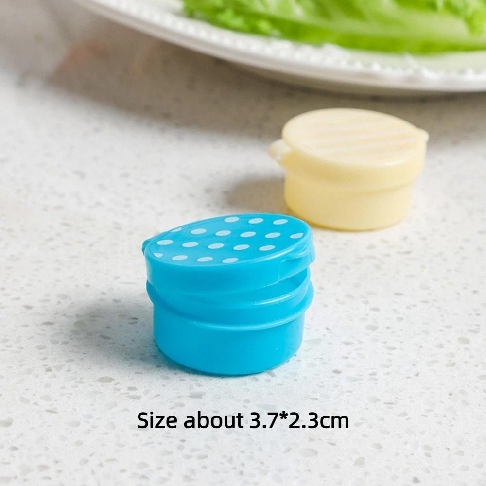 4pcs Plastic Portable Ketchup Bottle with Lid Seasoning Containers  School Office
