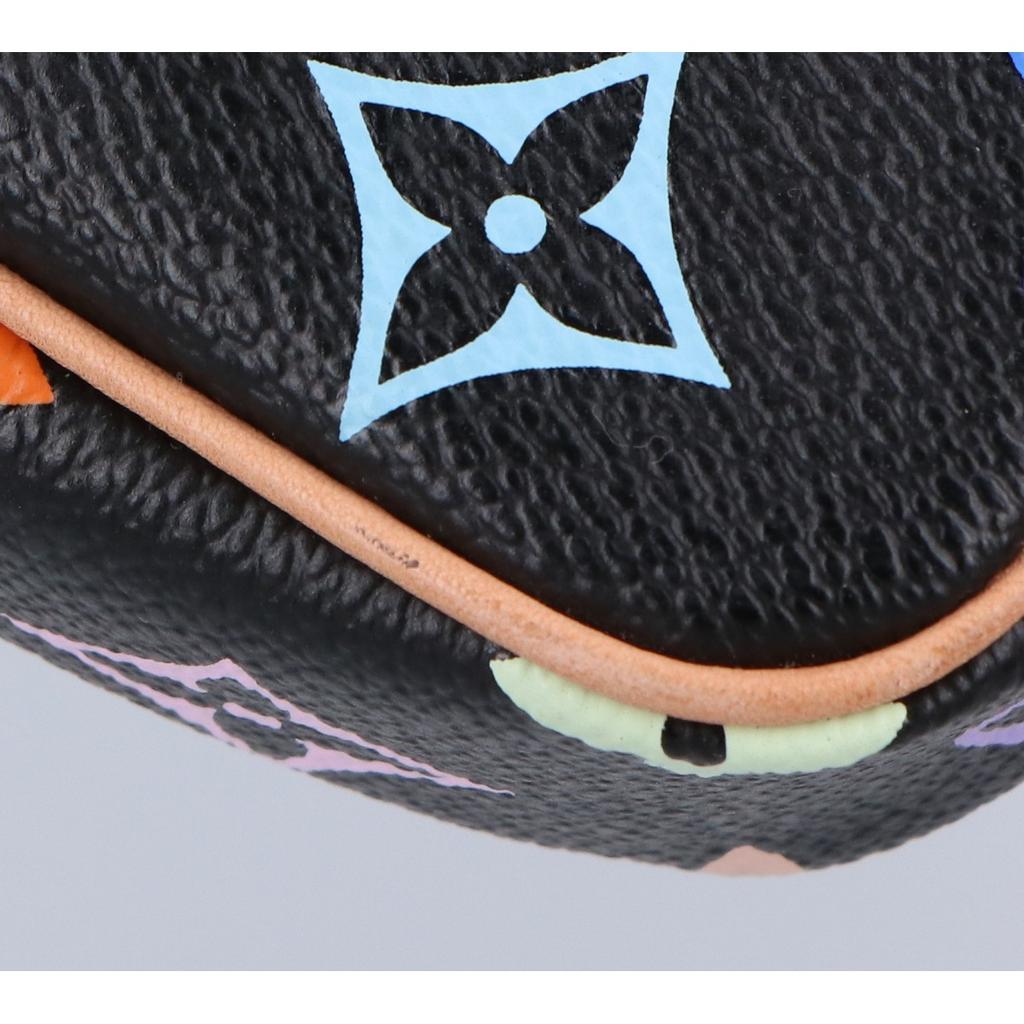 LOUIS VUITTON M92648 2008 Monogram Noir Pochette Handbag Black x multicolorUsed