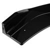 For Volkswagen For VW Golf MK7 MK7.5 GTI R GTD ALL 2014-2019 Glossy Black Front Bumper Lip Splitter Guard Protector Body Kits