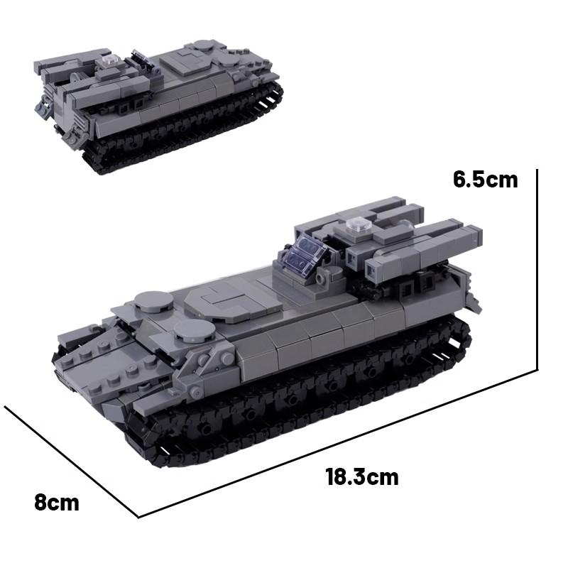 MOC WW2 Military War Vehicle Building Blocks Army Soldier US Spitfire Tank Armored Vehicle BF109 Fighter Jet Prison Cage Toys