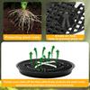 4 Pcs Self-Watering Fabric Pot Base Auto-Irrigation Plant Saucer Breathable Planter Base for 5 Gallon Grow Bag Prevent Plant Rot