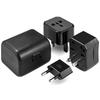Universal Global Multi-Function Travel Adapter with Three-in-One Socket