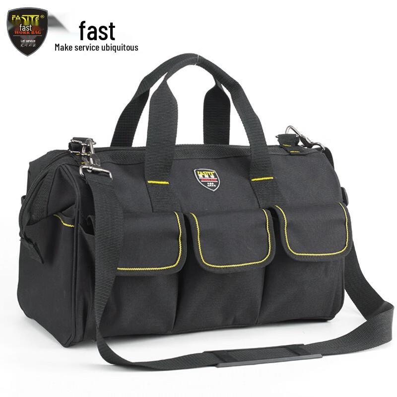 FASITE Multifunctional Canvas Electrician Tool Bag 13 inch