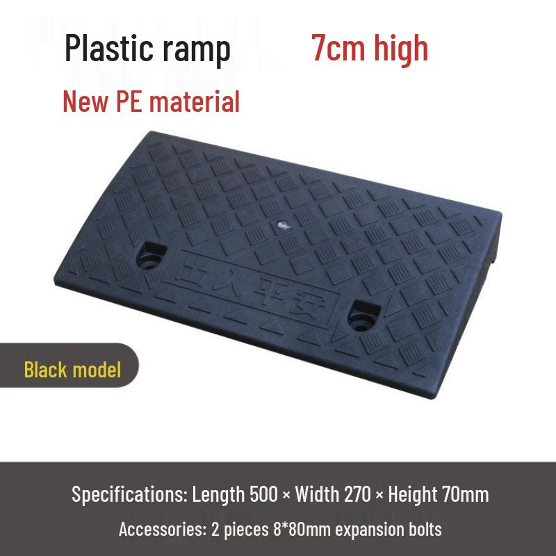 

Plastic Car Curb Slope Pad for Climbing and Door Sill Protection