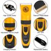 Ceramic Blade for Rabbit Cat Puppy Grooming Clipper Cutter Electric Scissors Pet Hair Clipper Rechargeable Haircut Trimmer Shaver Set