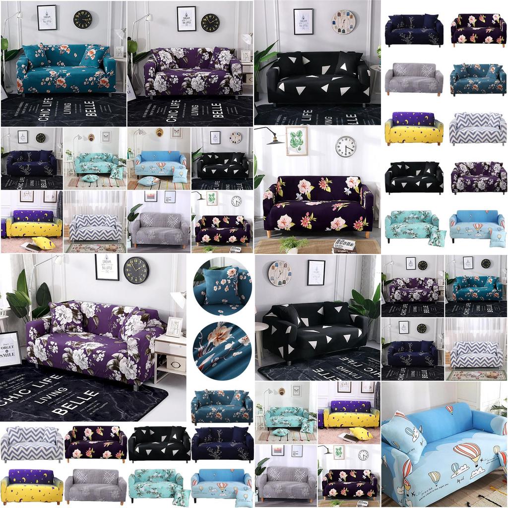 Wrinkle Resistant Anti-slip Couch Sofa Cover Made From Soft Polyester And Spandex