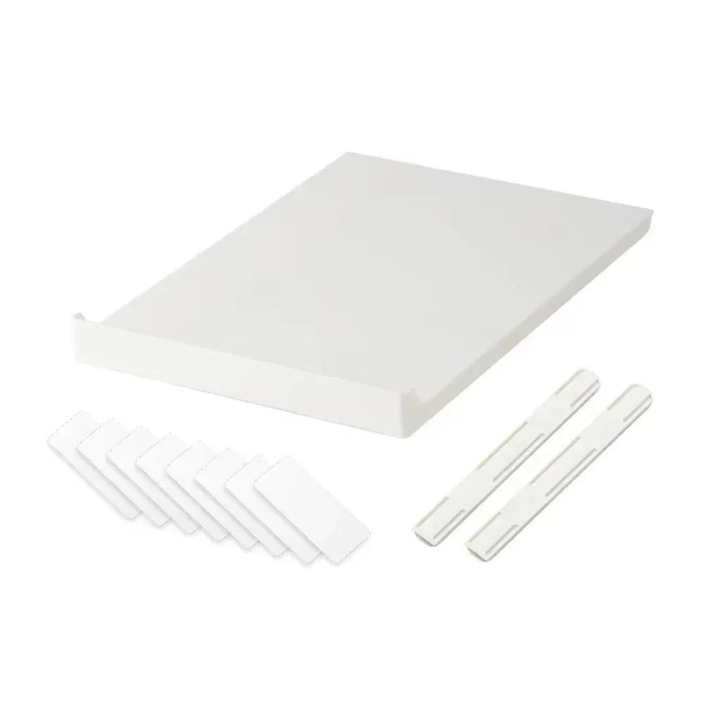 Pull Out Cabinet Drawer Organizer Slide Out Plastic Storage Shelves Space Saving Kitchen Rack