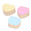 Post-it Notes Cute Strong Adhesive Notebook Multicolor Planner Business Apple Strawberry Heart Shape Suitable Office Classroom Home Blackboard Wall