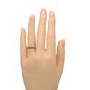 Boucheron Quatre Court Paris Medium Ring K18 Yellow Gold #4.9(US Size) 3.35g Women Used