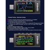 KWS-X1 Type-C Current and Voltage Monitor DC 4-30V 0-12A Power Meter Tester PD Battery Capacity Digital LCD Display Meter